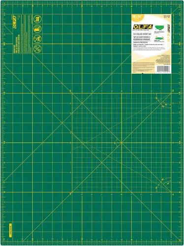 Vista 2 de Tapete de cortar Olfa con diseño reticulado