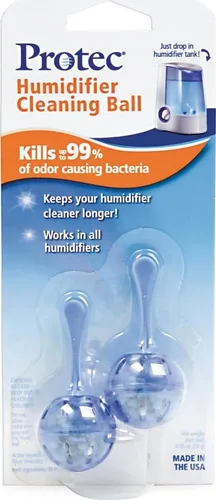 ProTec PC-2 Cartuchos de limpieza de tanque de humidificador, paquetes de 2 unidades (1 paquete de 2 cartuchos) | Water Tank Cleaning Cartridge for