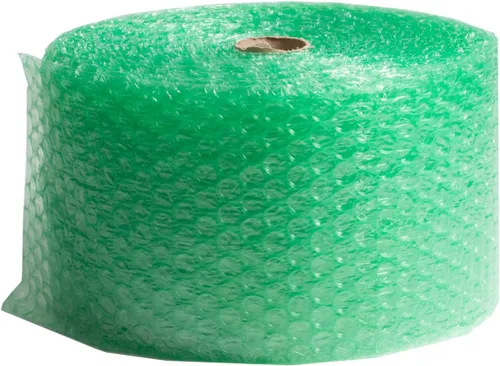 Vista 2 de U-Haul Enviro-Bubble, rollo de burbujas grandes en caja dispensadora, 100 x 12 pulgadas, perforada cada 12 pulgadas