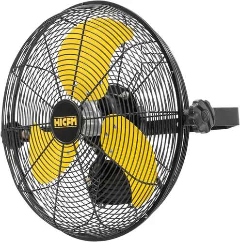 Vista 10 de HiCFM Ventilador industrial de pared 9100 CFM de 24 pulgadas con motor de recinto TEAO, rodamiento de bolas lubricado permanente, cable de 9 pies