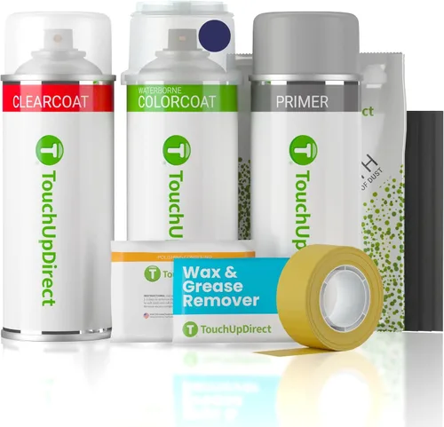 Vista 267 de TouchUpDirect QM1 Cloud White compatible con Pintura de retoque en aerosol Nissan Exact Match - Kit esencial