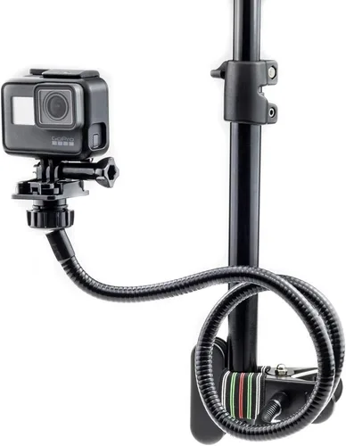 Vista 2 de DigiCharge Soporte de abrazadera flexible de cuello de cisne – Brazo ajustable de 28" para GoPro Hero 14/13/12/11/10/9, DJI Osmo, Akaso, Sony