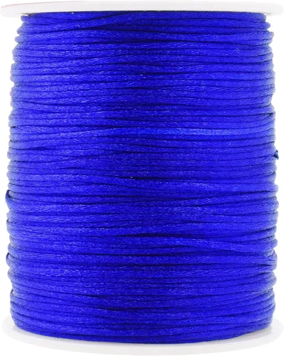 Vista 27 de Mandala Crafts Cordón de nailon satinado de 1/64 pulgadas (0.024 in), 100 yardas para pulseras, collares, joyas y adornos de macramé