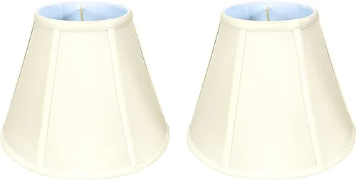 Vista 201 de Royal Designs, Inc. BS-707FC-6AGL Deep Empire Basic - Pantalla para lámpara con clip de llama, 3.5 x 6 x 5.75 pulgadas, color dorado antiguo