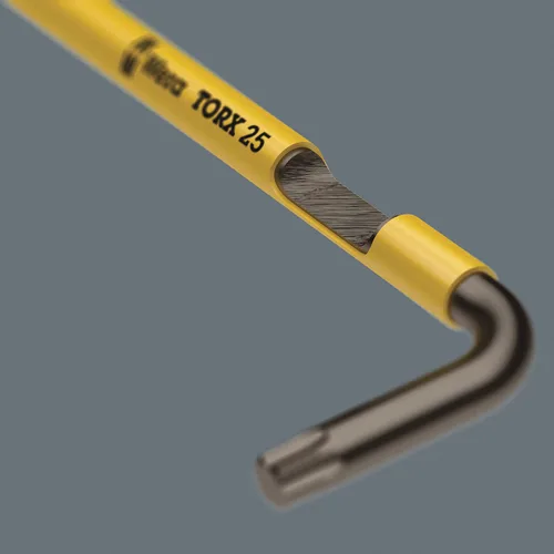 Vista 4 de WERA 05024480001 967/9 TX XL Multicolor 1 Juego de llaves en L multicolor para tornillos TORX®, largo, 9 piezas