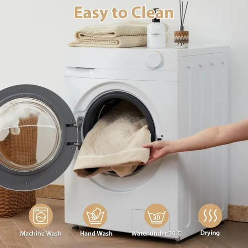 Vista 4 de WNPETHOME Camas ortopédicas XL para perros grandes, impermeables, extra grandes, con funda extraíble y lavable, cama para jaula de perro