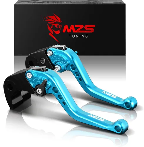 Vista 18 de MZS - Palancas de embrague/freno cortas ajustables para motocicleta, color negro, CNC, compatibles con Z900 17-24 / Z650 Z650RS EX650 ER6F 17-25