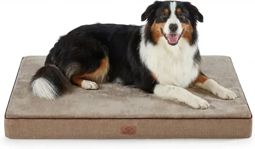 Vista 11 de Bedsure Cama para perros de espuma viscoelástica para perros pequeños, camas ortopédicas para mascotas para jaula con funda extraíble lavable