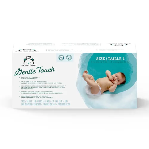 Vista 16 de Marca Yaxa - Pañales Mama Bear de toque suave, talla 1, 50