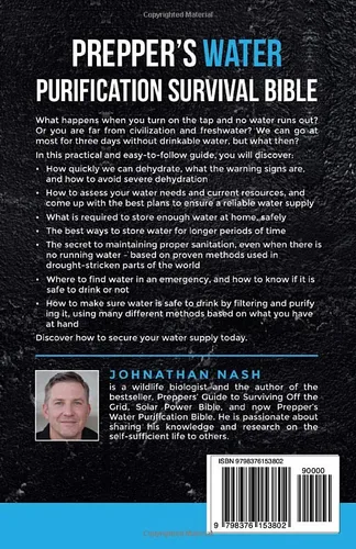 Vista 2 de Preppers Water Purification Survival Bible How to Find, Harvest, Filter, Purify, and Store Water Off the Grid