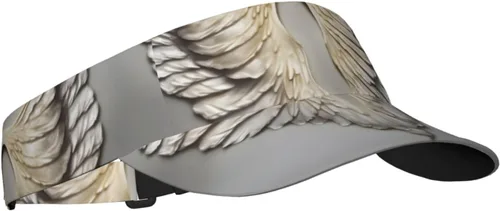 Vista 2 de Asian Lotu - Gorra de protección solar para adultos, ajustable, para playa, piscina, golf, tenis, unisex