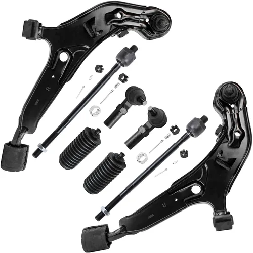 Vista 181 de Detroit Axle - Kit de suspensión frontal de 8 piezas para Chevy GMC Silverado Sierra Suburban 1500 Yukon Avalanche Cadillac Escalade brazos