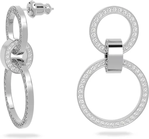 Vista 2 de Swarovski Hollow Collection Hoop Earrings