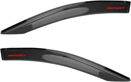 Vista 6 de EVPROXP - Visera de protección contra la lluvia compatible con Civic Sedan 4DR 2012-2015, deflector de ventilación de ventana lateral, teñido