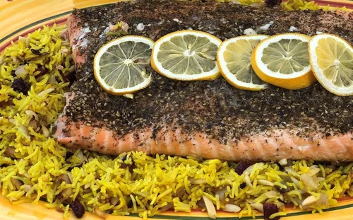 Vista 4 de SPICE + LEAF - Auténtico Zaatar libanés de primera calidad, mezcla de especias veganas kosher sin conservantes utilizada para el sabor de Oriente