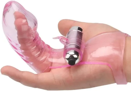 Potente vibrador de dedo para mujer, masajeador de punto G, vibrador de bala, estimulador de clítoris, estimulador de clítoris, vagina lesbiana
