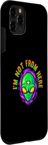 Vista 24 de iPhone 15 Pro Max UFO, UAP, Space, Space, Unknown Flight Object, Alien Case