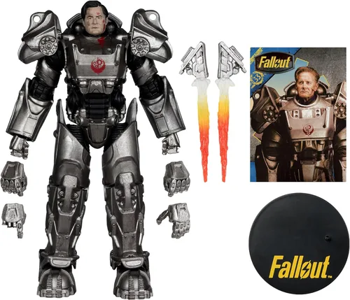 Vista 2 de McFarlane Toys - Figura de acción de lujo Fallout Hank MacLean de 7 pulgadas