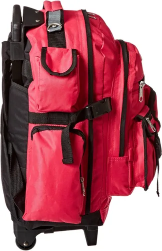 Vista 4 de Everest DeluxeMochila con ruedas., Hot Pink), 5045WH-HPK