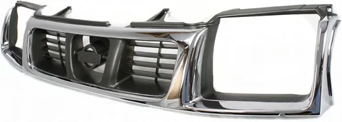 Vista 2 de Conjunto de parrilla Garage-Pro para Nissan Frontier 1998-2000