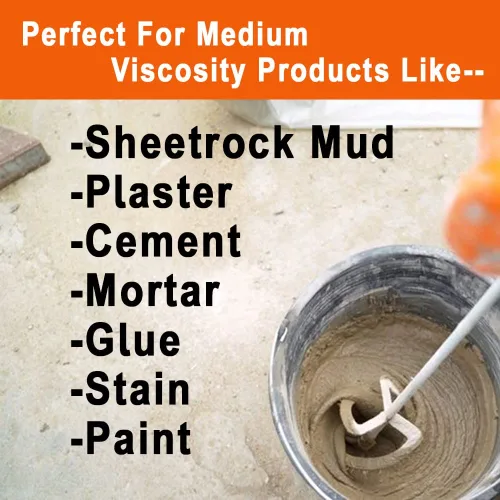 Vista 2 de Redback - Mezclador de hormigón de 40 V, motor sin escobillas, sin escobillas, kit de barrena de mezcla sin cables, solo herramienta