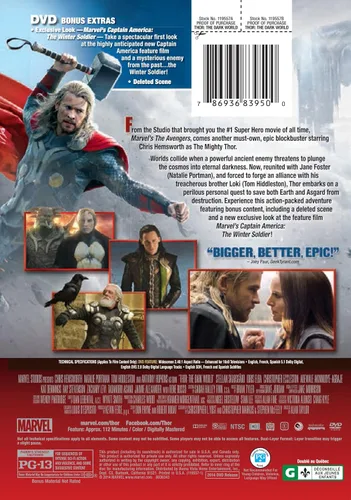 Vista 2 de Thor el mundo oscuro por walt disney studios home entertainment