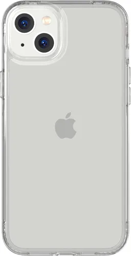 Vista 7 de tech21 Funda transparente para iPhone 14 Evo, resistente a los arañazos, absorción de golpes, con protección contra caídas de 12 pies