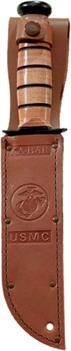 Vista 4 de Cuchillo de lucha KA-BAR 1217 de borde recto y tamaño completo