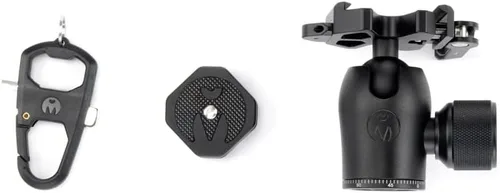 Vista 5 de 3 Legged Thing AirHed Pro - Cabezal de trípode con palanca, 360 grados Arca Swiss compatible para cámaras más pesadas con abrazadera de palanca