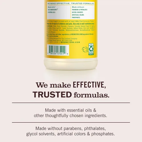 Vista 6 de Mrs. Meyer's Clean Day - Limpiador en aerosol multiusos, madreselva, 16 onzas líquidas, (paquete de 3 unidades)