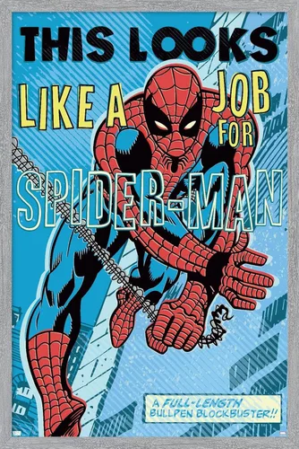 Vista 13 de Trends International Marvel Comics Spider-Man - Parece un póster de pared de trabajo