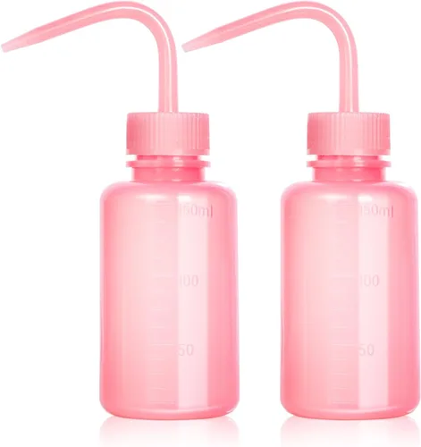 Vista 17 de Melphoe Exprimidor de botellas de lavado de tatuajes, 2 botellas de agua de 8.5 fl oz, riego para suculentas, herramientas de riego de enjuague