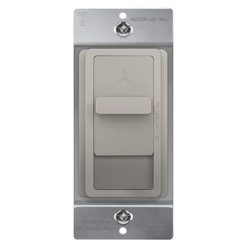 Vista 13 de TOPGREENER Kalide - Interruptor de control de velocidad del ventilador, interruptor de pared de ventilador de 3 velocidades, polo único, 120 VAC, 60