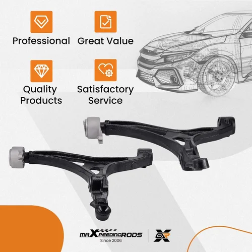Vista 6 de maXpeedingrods 2 piezas de brazo de control delantero inferior para Jeep Grand Cherokee Dodge Durango 2011-2015, kit de brazo de control