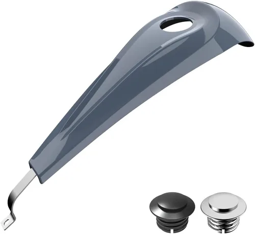 Vista 93 de Consola de tanque de perfil bajo para Harley Touring 2008+, whisky ámbar, panel de combustible de tablero liso y tapa de tanque de gasolina cromada