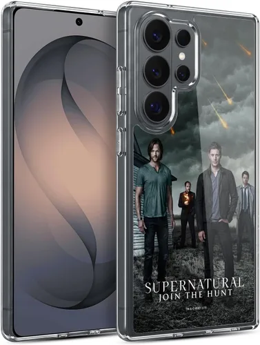 Vista 24 de Head Case Designs Supernatural Sam, Dean & Castiel Key Art - Funda de gel con licencia oficial [protección de grado militar] compatible con Google