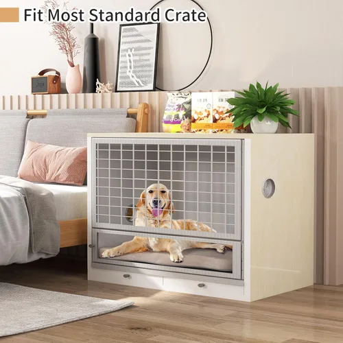 Vista 6 de S AFSTAR Cama para perros grandes, alfombrilla ortopédica para dormir para mascotas con soporte de espuma viscoelástica, funda extraíble, parte