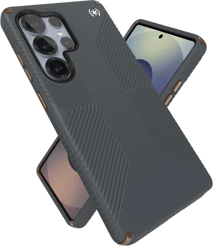 Vista 8 de Speck Funda para Samsung Galaxy S25 Edge - Funda magnética, protección contra caídas de 13 pies, agarre antideslizante - Magsafe - Bisel elevado