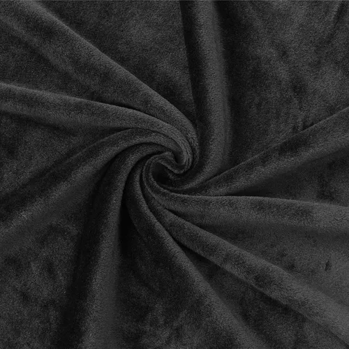 Vista 4 de Velvet Large Chair Covers, Soft Stretch Removable Seat Covers High Back Chairs Protector Slipcovers for Dining Room Decor (Black,Set of 2)