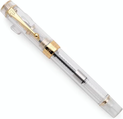 Vista 12 de Pluma estilográfica JINHAO 100 con convertidor de tinta (plumilla mediana de 0.7mm, azul pavo real)