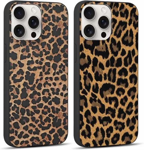 Vista 121 de Paquete de 2 fundas de teléfono con bonito estampado de guepardo para iPhone 7/8/SE 2020 / SE 2022 de 4.7 pulgadas, diseño de leopardo de lujo
