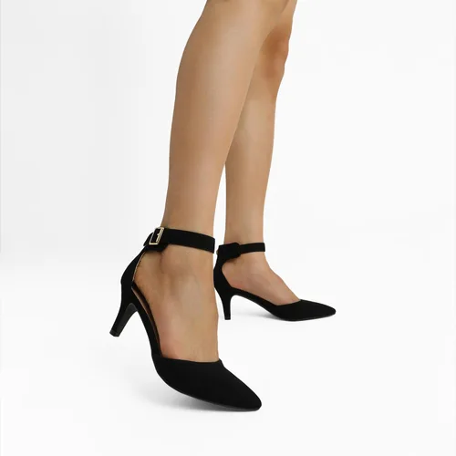 Vista 4 de Dream Pairs - Zapatos de vestir de tacón bajo para mujer