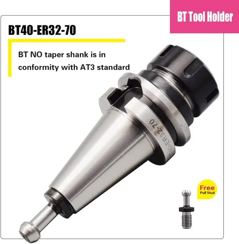 Vista 4 de ZAC US Stock - 4 portaherramientas BT40-ER32-70, 1 llave de tuerca ER32 y 1 juego de llaves BT40