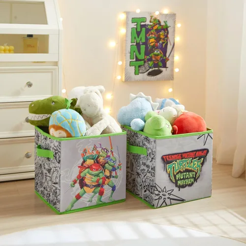 Vista 20 de Ryan's World - Juego de 2 cubos de almacenamiento duraderos con asas