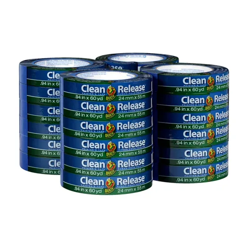 Vista 10 de Duck Brand Clean Release Cinta de pintor, 2.38 cm x 54.86 m (240193)
