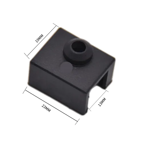 Vista 9 de Creality Original 5 calcetines de silicona Ender 3 S1/Ender 3 S1 Pro y 10 boquillas de 0.016 in, compatibles con extrusora Creality Sprite