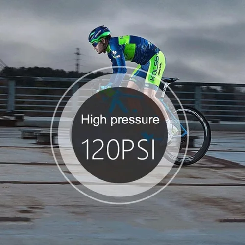 Vista 5 de Compresor de aire portátil inflador de neumáticos, compresor de aire CC 5 V, bomba de neumáticos con luz LED, bomba de aire digital para neumáticos