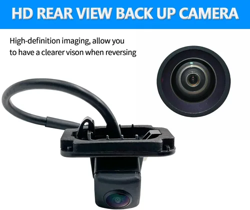 Vista 3 de Cámara de respaldo de visión trasera compatible con 2015 2016 2017 Honda Accord cámara de respaldo de repuesto