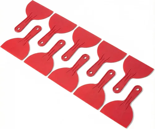 Vista 10 de Bates - Juego de 6 cuchillos de masilla de plástico, raspador de pintura, herramienta de spackle y esparcidor