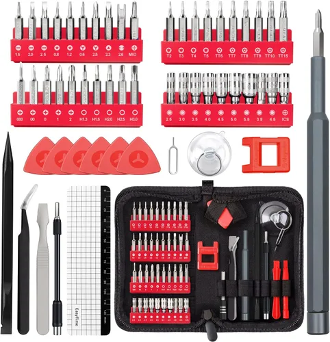 EasyTime Juego de Destornilladores para Consola de Juegos: Kit de Herramientas de Reparación para Principiantes PS5 para Actualización de SSD y